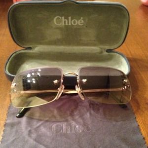 Chloé Damen 48s GS Sonnenbrille Brille Sunglasses