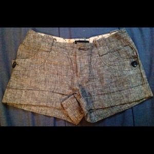 Gray side button short