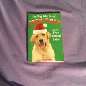 Title of book is the dog who saved Christmas!