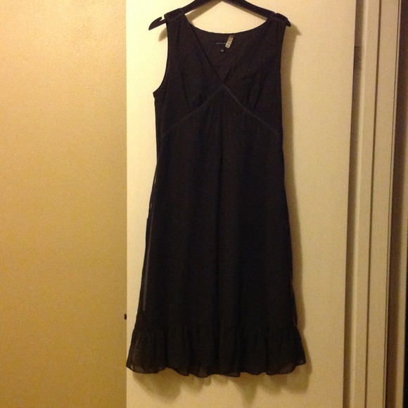 Size 10 deep olive lined dress