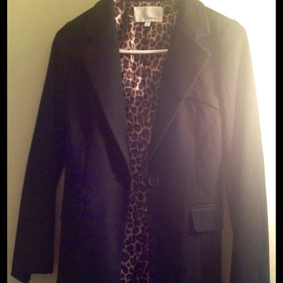 Black long blazer