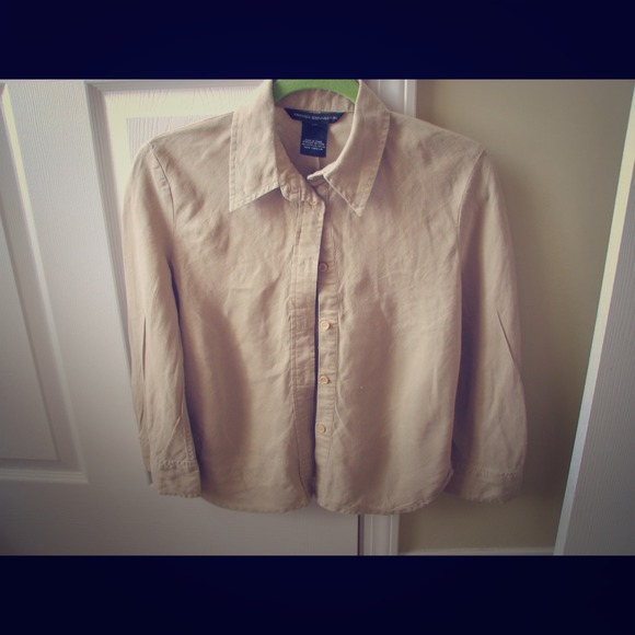 French connection linen button up! - Picture 1 of 2