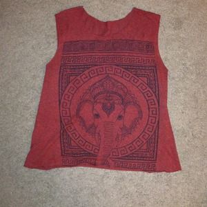 Elephant tank top💢price reduced+new pic💢