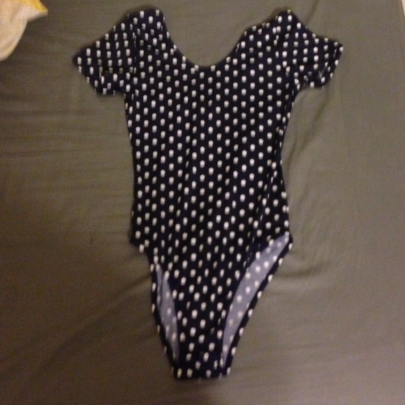 Polka Dotted body suit