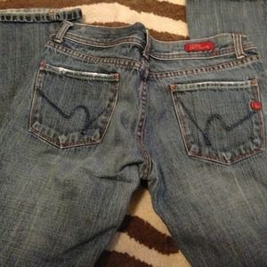 Citizen of Human light washed jeans
