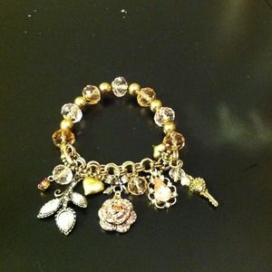 Betsy Johnson charm bracelet