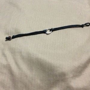 Sterling silver heart bracelet!!