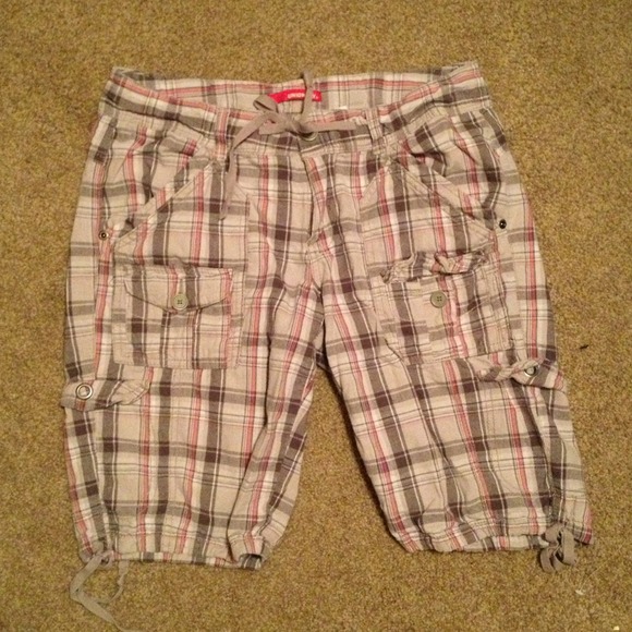 Union Bay Bermuda Plaid Shorts