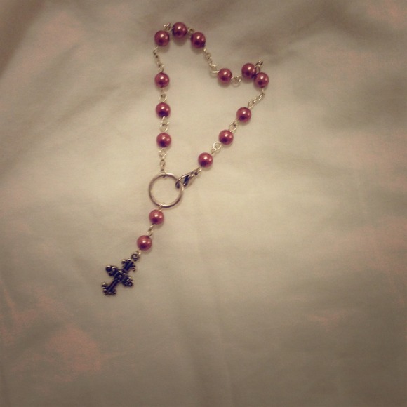 One of a kind rosary bracelet