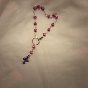 One of a kind rosary bracelet