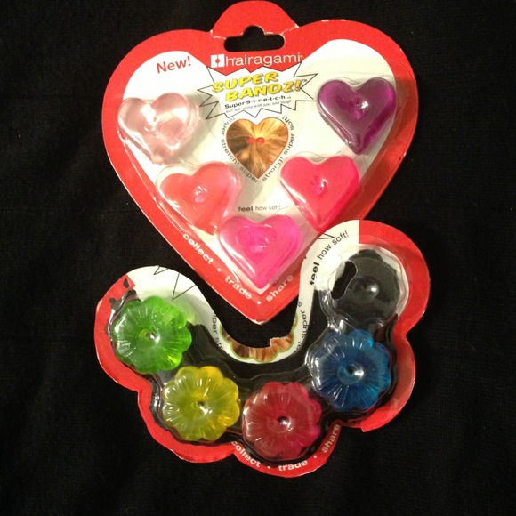 Reduced! 😍 💁Hairagami Super bandz. Set of 9