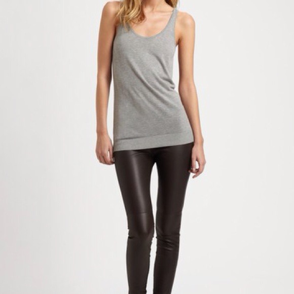 KORS Michael Kors Tops - Michael Kors Gray Cashmere Tank Top