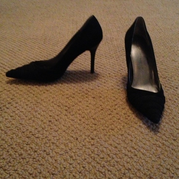 Mark Fisher black swede pumps