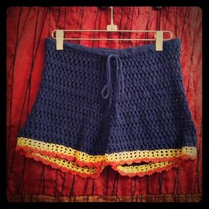 NWOT Crochet Shorts