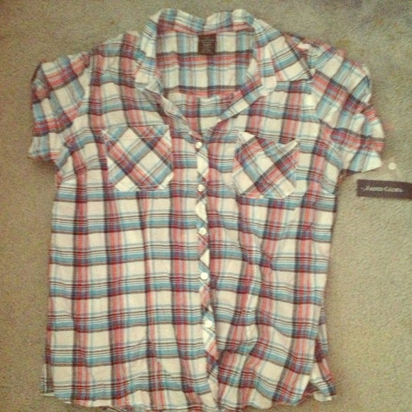 Faded Glory short sleeve button down