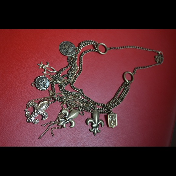 Fleur-de-lis necklace