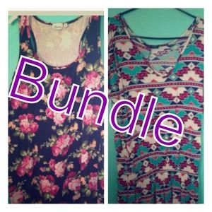 Floral and tribal dresses