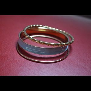 Light blue bracelets