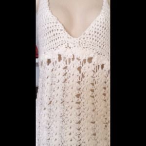 Crocheted beach dress