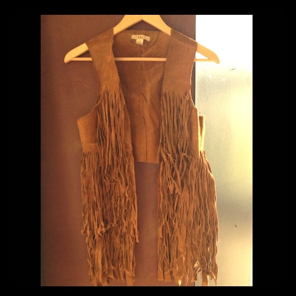 Cowboy fringe vest