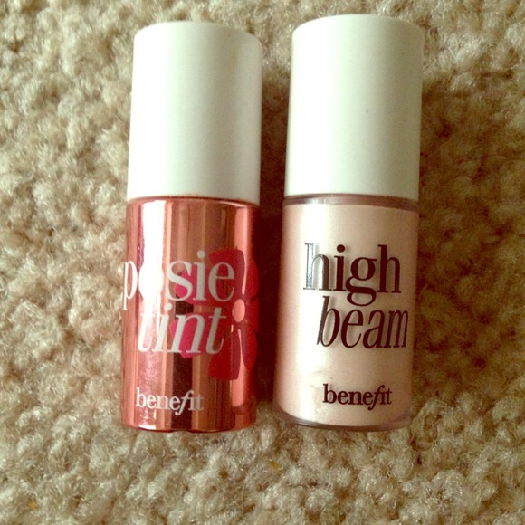 Never used Benefit Posie Tint & High Beam