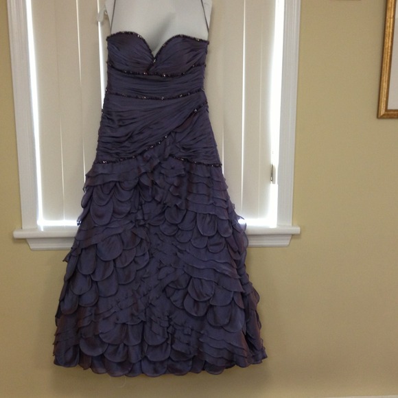 Purple evening gown. Worn once at a wedding.