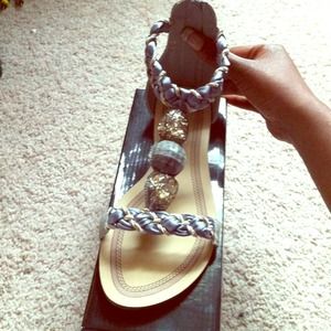 Cute jeweled sandals