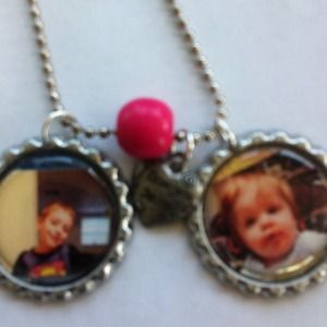Beautiful custom made mom necklace