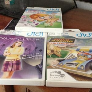 Leapfrog didj lot of 3 games