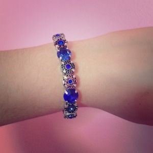 Blue Avon bracelet