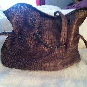 Authentic Brown Crocodile Style Jessica Simpson