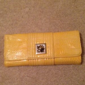 Yellow wallet!