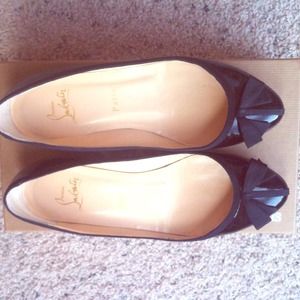 Christian Louboutin leather flats