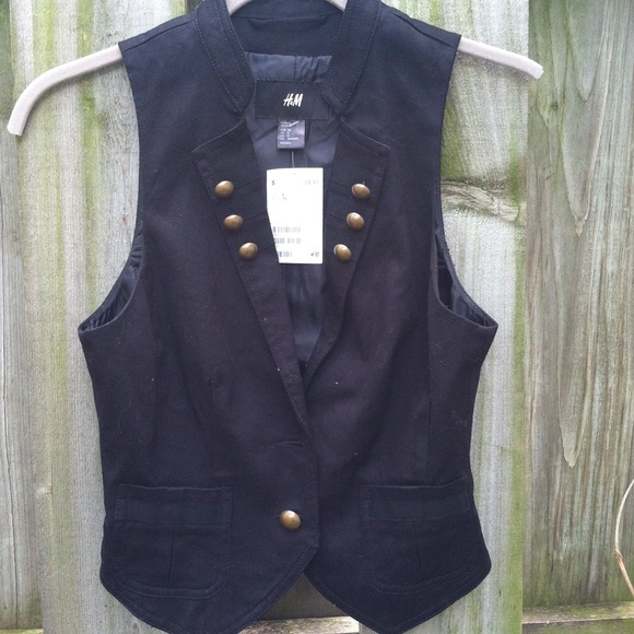 NWT military style vest