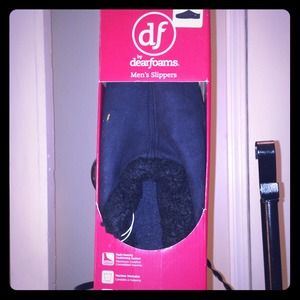 Dearfoam men slippers NIB