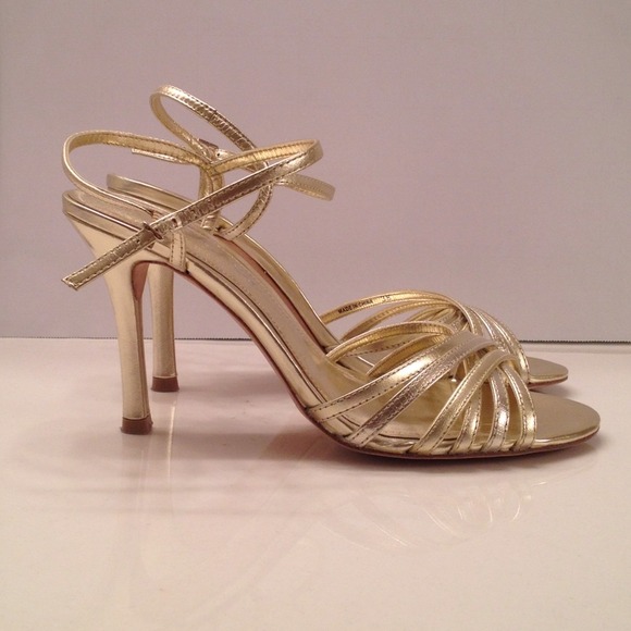 Neutral strappy heels to go with any formal look - Picture 2 of 3