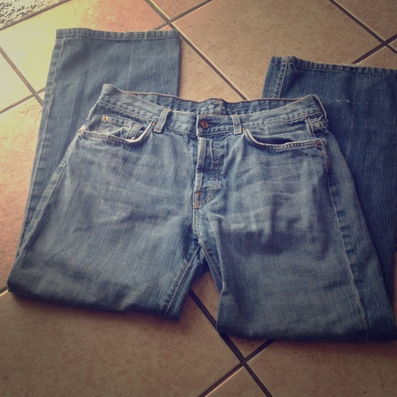 Seven for all mankind light wash jeans