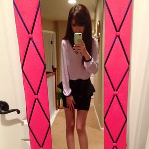 💟 SOLD Forever 21 Lavender Blouse