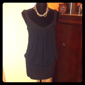 F21 sexy black dress.