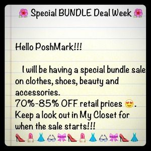 Bundle Specials- Coming Soon!!!!
