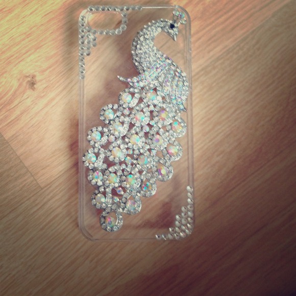 Beautiful peacock iphone 5 case!!