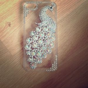 Beautiful peacock iphone 5 case!!