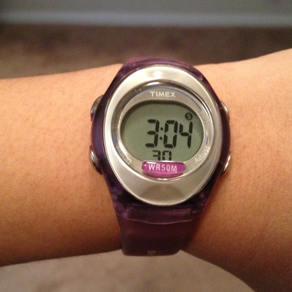 🚫SOLD🚫🎀       TIMEX 1440 Sports watch purple 🎀