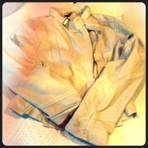 Express leather Moto jacket size XS