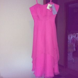 Special occasion pink dress