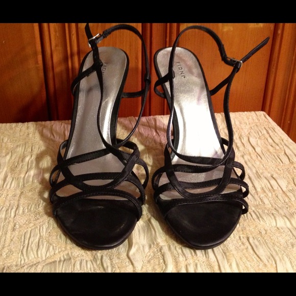 Black dress sandals
