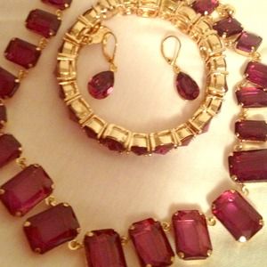 Tasha gold and purple set...includes all