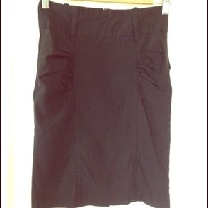 Sold**Black high waist dress skirt