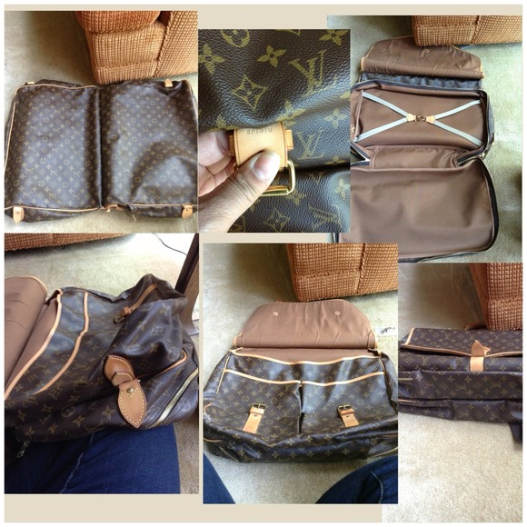 Preowned LV 3 way luggage , huge version of saumur - Picture 3 of 4