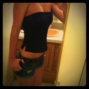 Black tube top